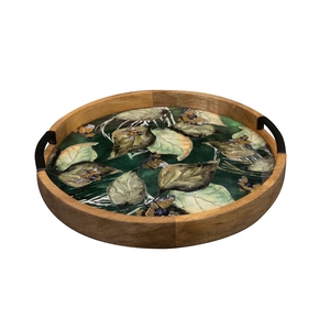 BANDEJA BEE GREEN D35X35 A4 IMP