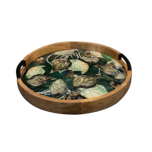 BANDEJA BEE GREEN D35X35 A4 IMP