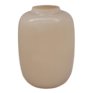 Artic M ivory Ø25 x H35 cm  H:35 x B:25 x D:1,8 KG /S: Ivoor