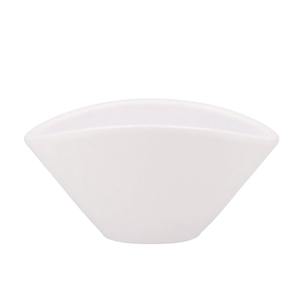 Vinci Matt White Bowl Oval 24x17x12cm