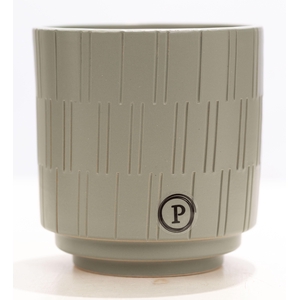 P&PURE Tess 2 ceramics matt green/grey