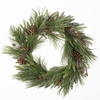 AF Wreath Pine Cone D60cm Gree