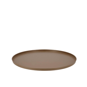 Coaster Dark Gold Tray Metal 46x2cm