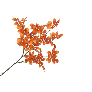 Silk Leaf Rowan Orange 125cm