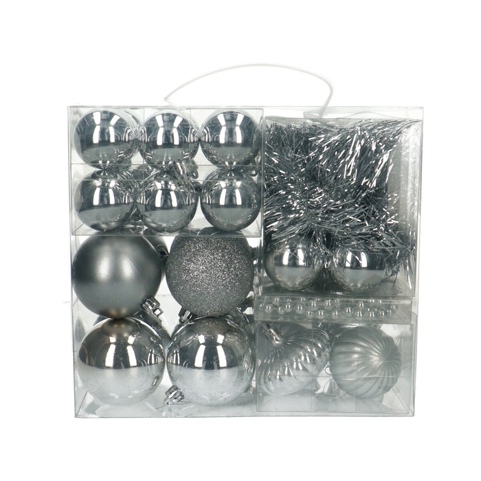 <h4>Christmas bauble Ball box 40x ass.</h4>