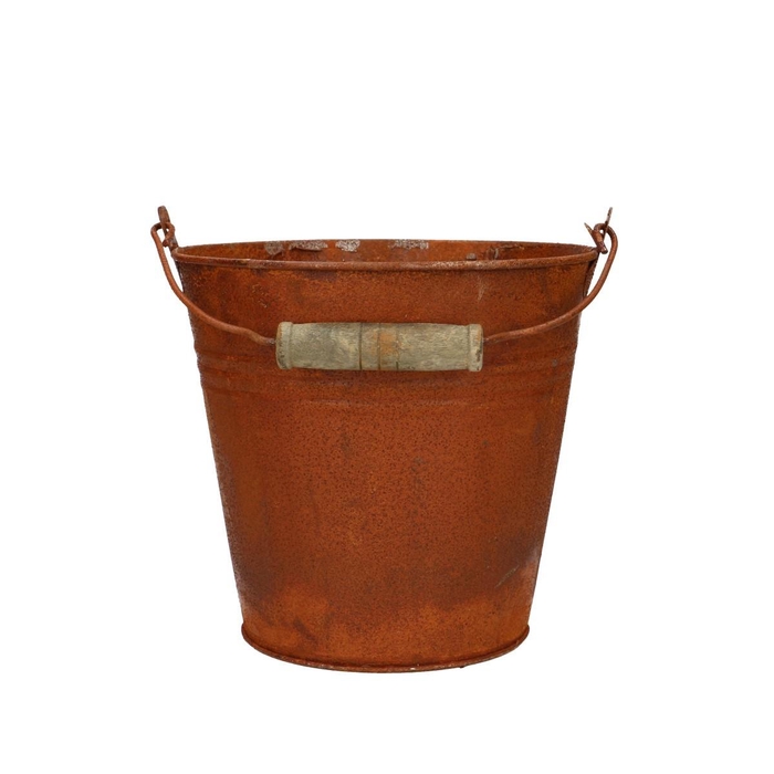 <h4>Zinc Rust bucket d16*15cm</h4>