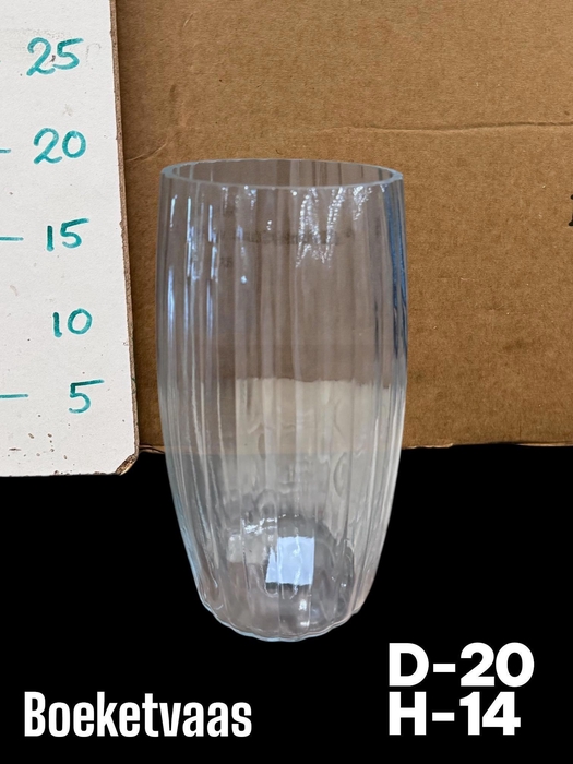 <h4>GLAZEN VAAS H%</h4>