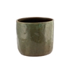 Iron Stone Green Glazed Pot 19x17cm Nm