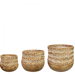 Basket sets Diede pot S/3 d38*31cm