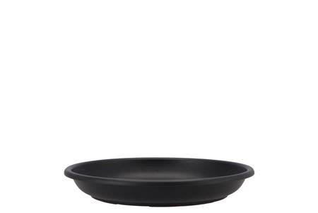 <h4>Floristry Plate 24cm P/10 Black</h4>