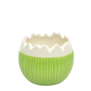 Promo Ceramics egg pot d11.5*10cm