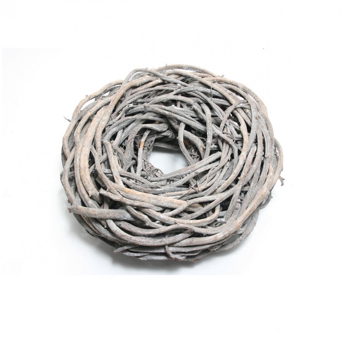 Krans d48cm Crazyvine frosted