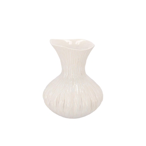 Mirre White Vase 19x19x23cm