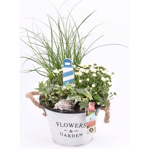 Zink teil Flowers & Garden 18cm