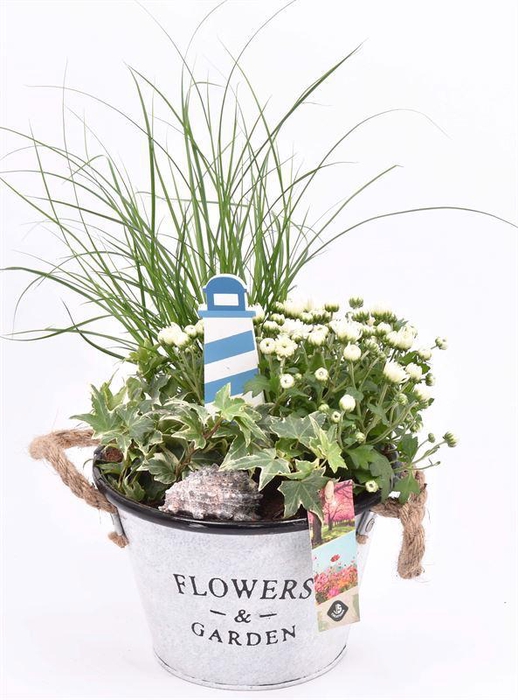 <h4>Zink teil Flowers & Garden 18cm</h4>