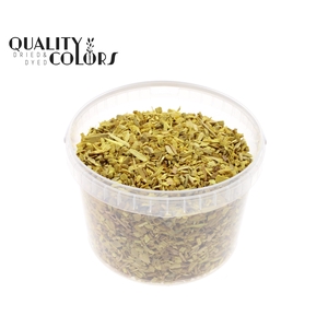 Wood chips 3 ltr bucket Yellow
