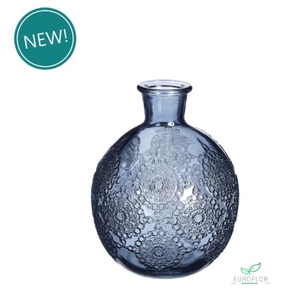 BOTTLE BOLOGNA H12 D9,5 DARK BLUE