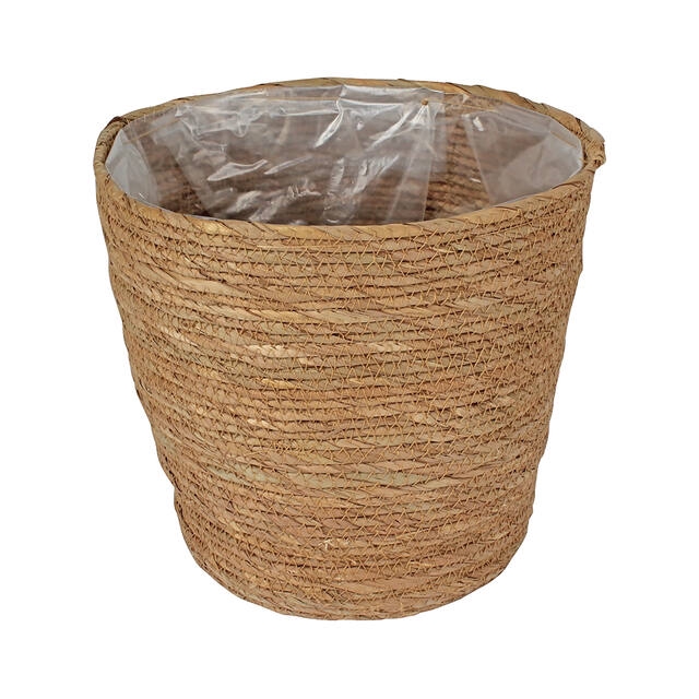 <h4>Basket Osaka straw 25xH24cm natural</h4>