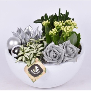 Keramiek schaal wit 22cm