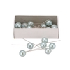 Pearl Pins Dia 1.5cm Light Green Set Of 25