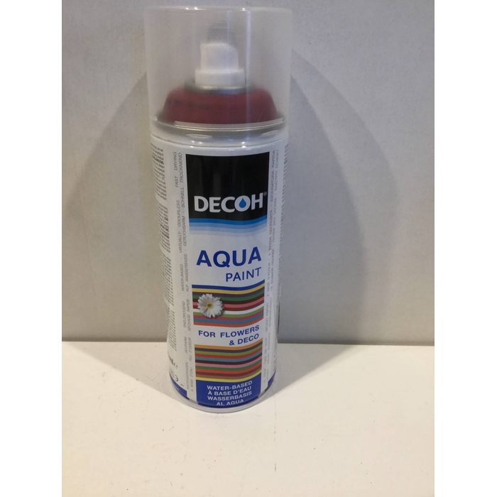 <h4>VERFSPRAY AQUA PAINT 400ML WINE RED</h4>