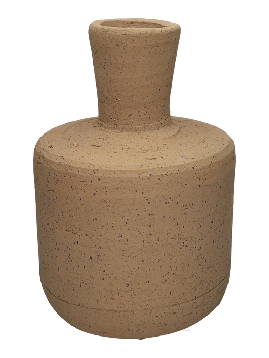 <h4>DF03-741273600 - Bottle Vivara d9.5/21.5xh30 brown</h4>