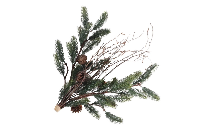 <h4>Fir Bouquet Cones Branches BK770019GRN</h4>