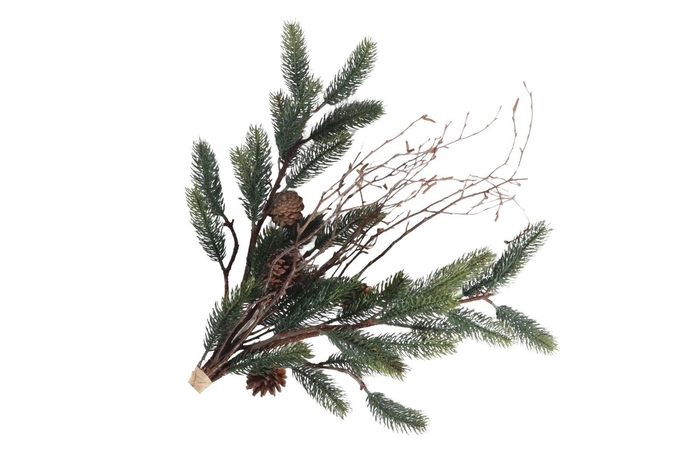<h4>Fir Bouquet Cones Branches BK770019GRN</h4>
