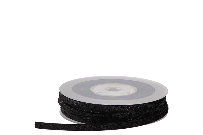 Ribbon Spark Woven 85 Black 15mx6mm Nm