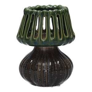 DF03-751620200 - Bottle Noelle d6/9xh11.8 green/petrol