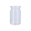 Glass Milk Bottle Roca Clear 19x30cm