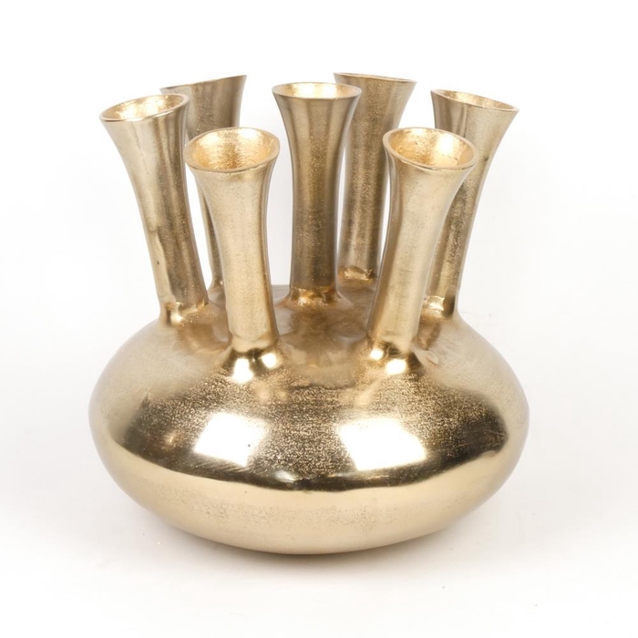 <h4>Alu Vase Gold O 39cm</h4>