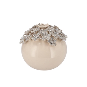 Daisy White Vase Flower 18x18x17cm