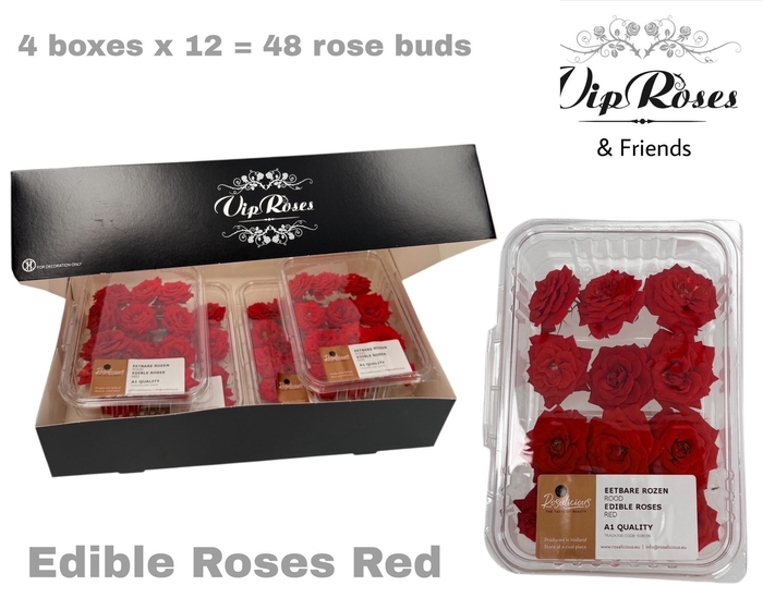 <h4>ZS EDIBLE ROSALICIOUS RED x4</h4>