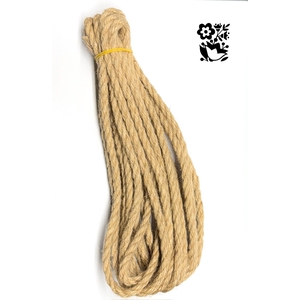 TOUW JUTE GROF 120 GR Ø 7 MM L: +/- 6.5 M
