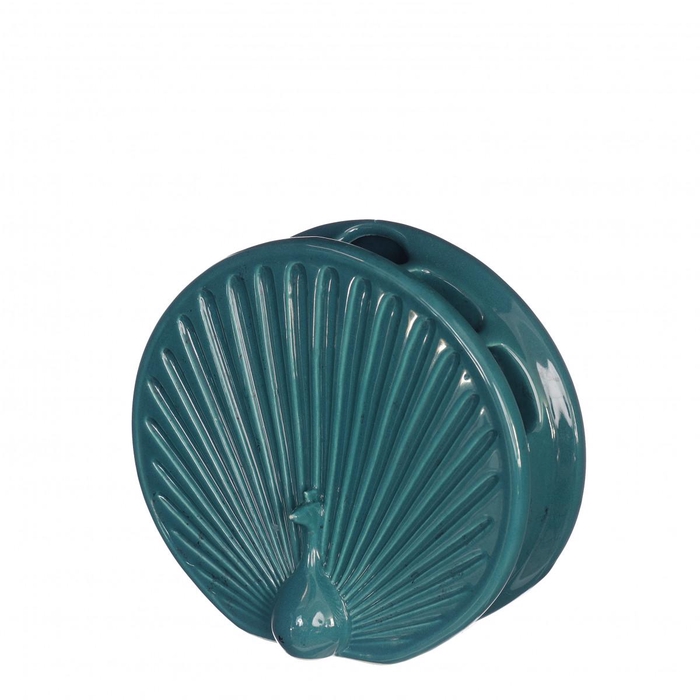 <h4>Keramiek Exclusief Peacock vaas 15*6*13.5cm</h4>