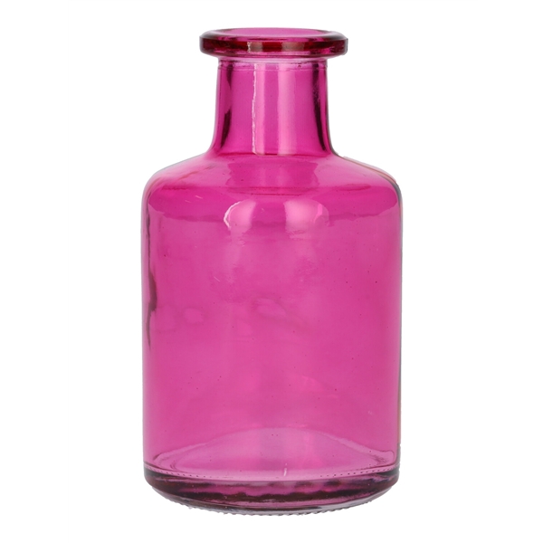 <h4>Bottle Caro9 d3.8\\6.8xh11.8 fuchsia transparent</h4>