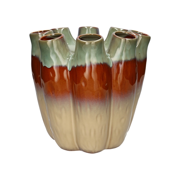 <h4>Vase Floriva d29xh28 green\\beige</h4>