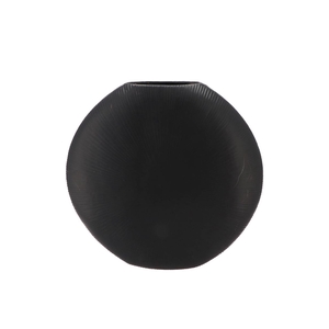 Jada Black Oval Vase 31x9cm Nm