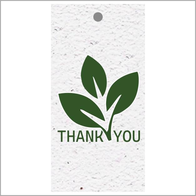 <h4>Labels Kaart Bio 5*10cm x10 Thank you</h4>