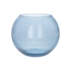 DF02-883918000 - Glass bowl Alverda Lines d12/19xh15.5 cool blue