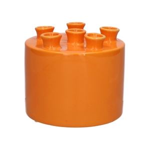 Vase Tulia d3.5/17xh14.3 orange