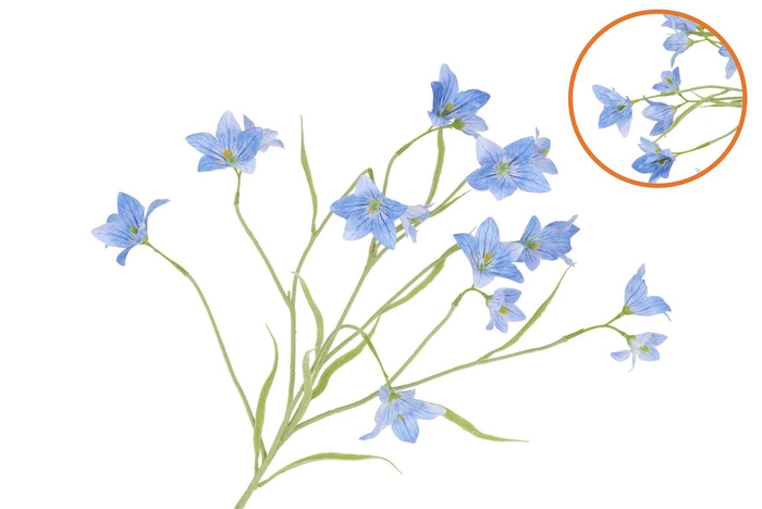 <h4>Silk Lucky Clover Blue 99cm</h4>
