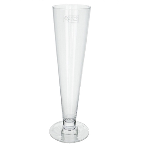 Glass lilyvase conical d11 80cm