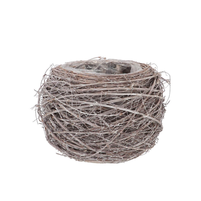<h4>Nature Planter Elm Branch White 18x15cm</h4>