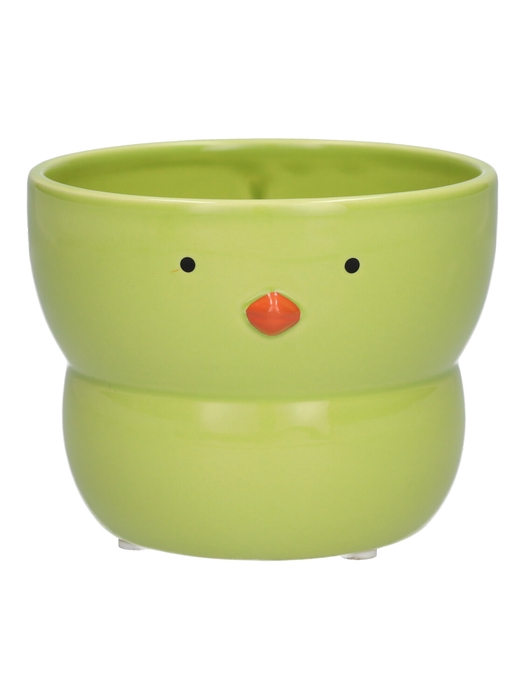 <h4>DF03-740102225 - Pot Poppy 11.6x10.3x8 green</h4>