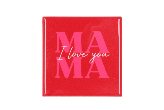 <h4>Tile Mama Red 10x10x1cm</h4>