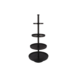 Storage Shelf Basic Black 56x56x125cm
