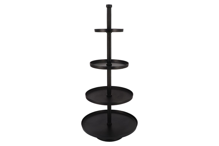 Storage Shelf Basic Black 56x56x125cm