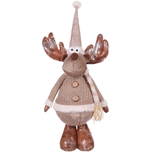 Standing Reindeer Gold 66cm